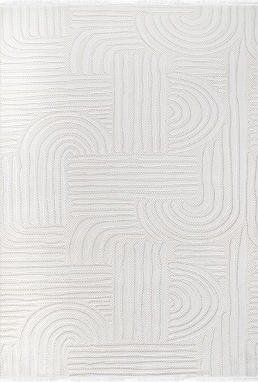 Boyut75 Cream Scandi Indoor Rug