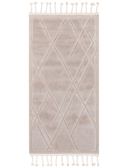 Vetona Beige Modern Patterned Indoor Rug