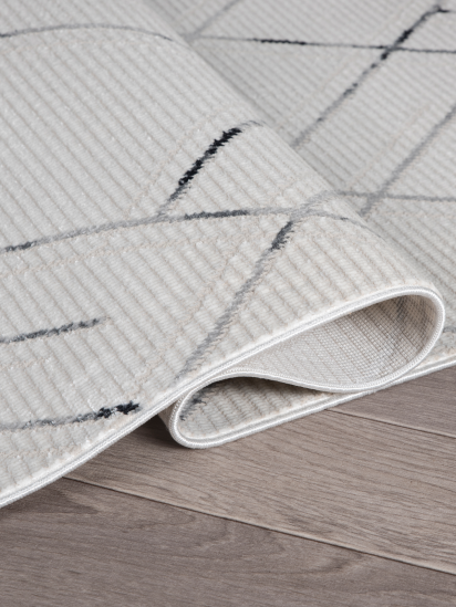 Arti Grey Modern Geometric Area Rug