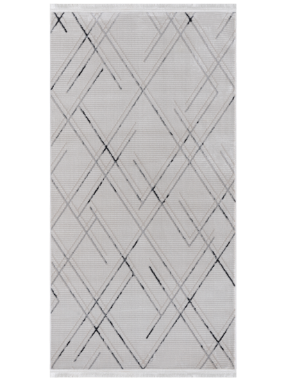 Arti Grey Modern Geometric Area Rug