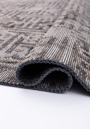 Breeze Grey Distressed Area Rug