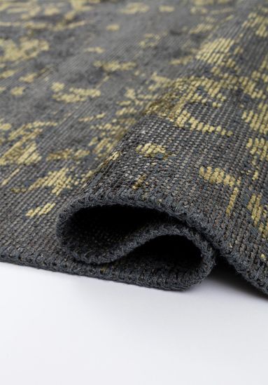 Coombe Grey & Green Vinatge Outdoor Rug