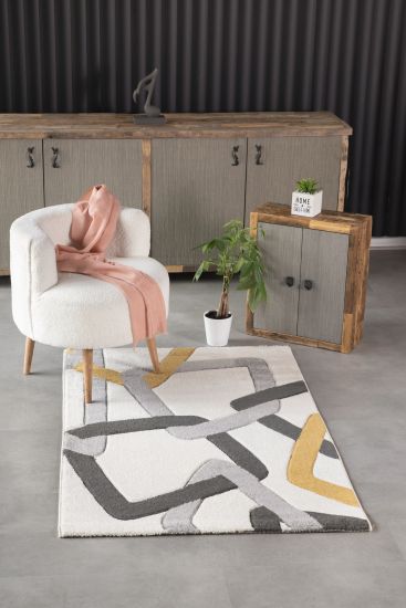 Abstract Harmony Threads Rug