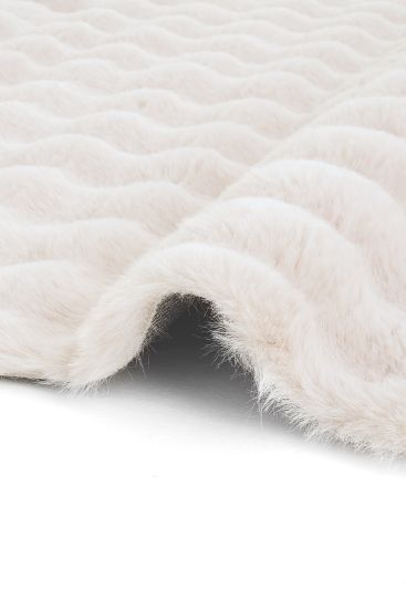 Softipa Brown Modern Sheepskin Indoor Rug
