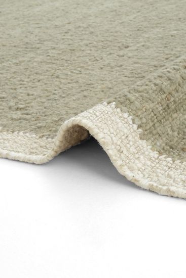 Woptil Brown & Cream Bordered Living Room Rug