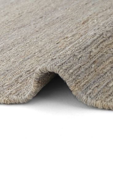 Wiptrell Grey Jute & Sisal Plain Outdoor Area Rug