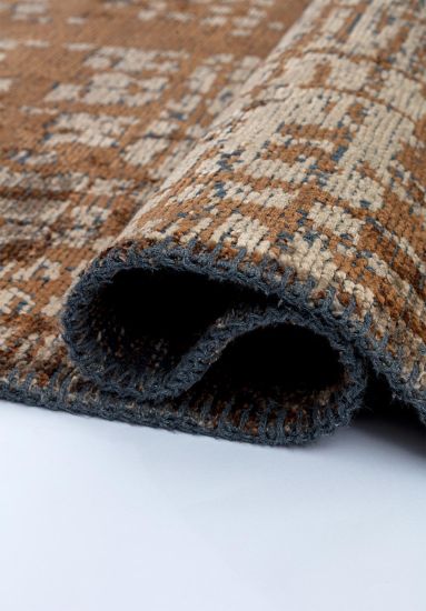 Sable Brown & Beige Abstract Outdoor Rug