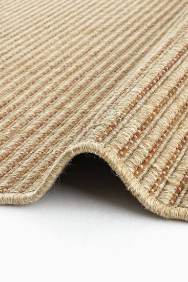 Brown Maptris Jute & Sisal Plain Outdoor Area Rug