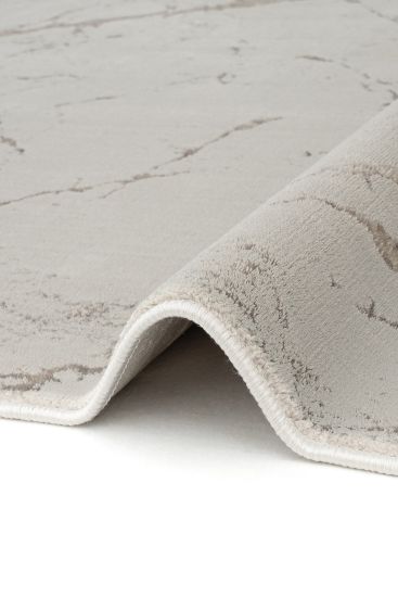 Coptria Beige Brown Modern Abstract Indoor Rug