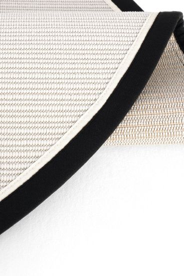Sisal85 Beige Cream Modern Plain Living Room Rug