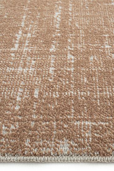 Maptren Brown Modern Plain Living Room Rug