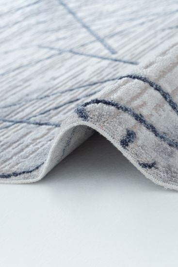 Norptis Cream Grey Abstract Indoor Rug