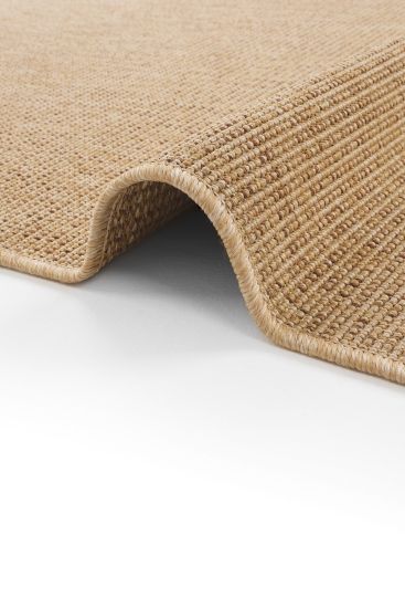 Milano85 Beige Gold Plain Indoor Rug