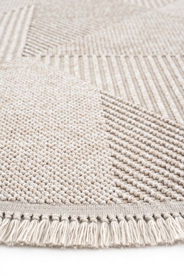 Verptal Beige Patterned Indoor Rug
