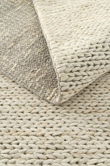 Cheptil Cream Jute & Sisal Plain Outdoor Area Rug
