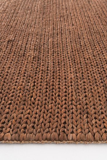 Cheptil Copper Jute & Sisal Plain Outdoor Area Rug