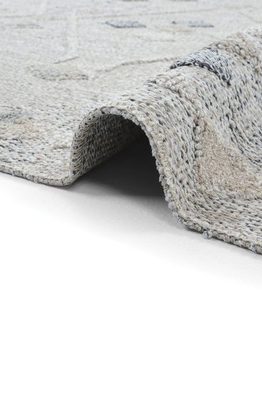Adora85 Cream Beige Modern Patterned Indoor Rug