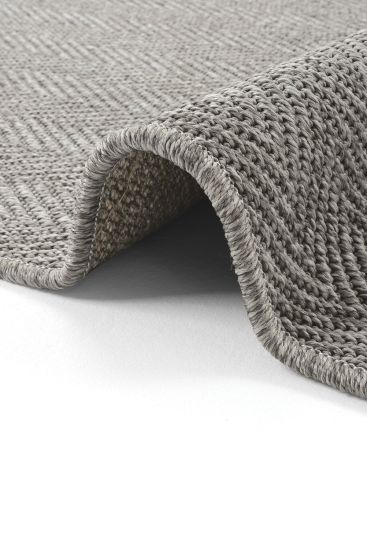Sisal85 Modern Plain Beige Grey Area Rug