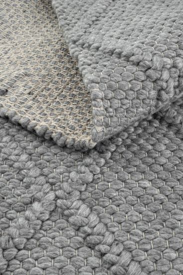 Eltape Grey Modern Geometric Indoor Rug