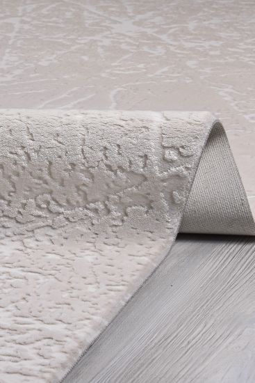 Delora Beige Abstract Runner Rug