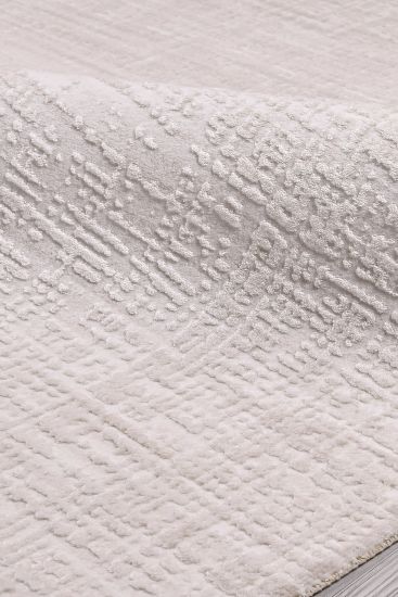 Delora Beige Abstract Living Room Rug