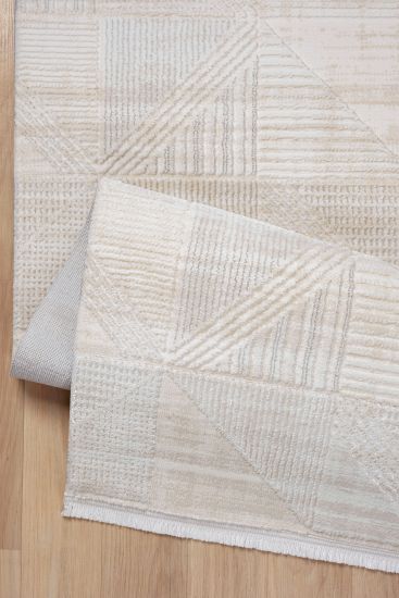 Elation Aztec Cream Runner Rug