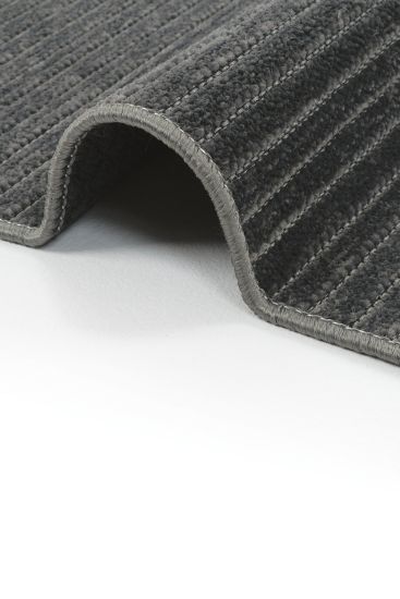 Marcos85 Black Modern Stripes Area Rug