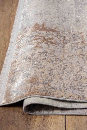 Galleria Cream Abstract Living Room Rug