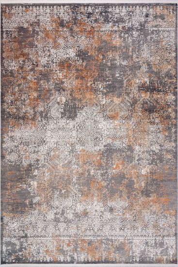 Gravitas Copper Distressed Scandi Area Rug