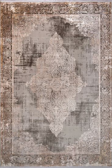 Gravitas Beige Distressed Persian Rug
