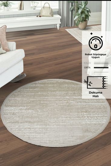 Jovica Cream Distressed Abstract Rug