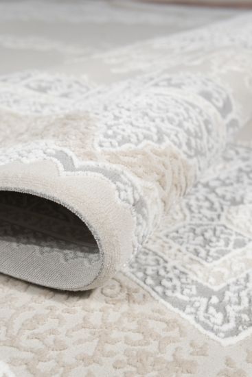 Leto Beige Persian Oriental Living Room Rug