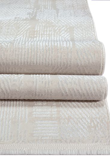 Paragon Cream Scandi Plain Runner Rug