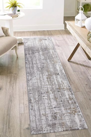 Tessara Cream Beige Abstract Bedroom Rug