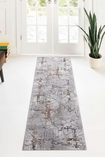 Sorrelle Grey Cream Modern Abstract Indoor Rug