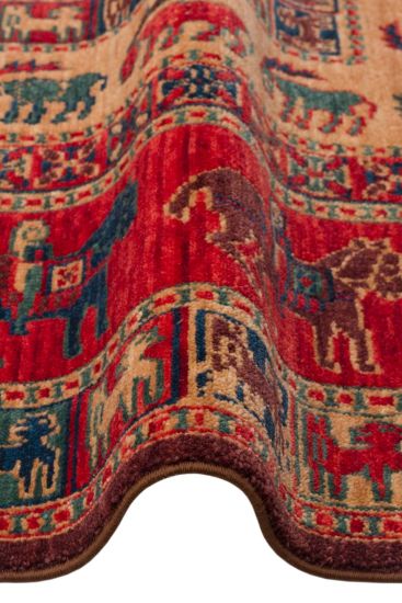 Mardin85 Multicolour Patterned Bordered Indoor Rug