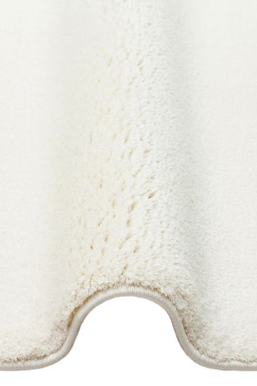 Puffy85 White Modern Plain Area Rug