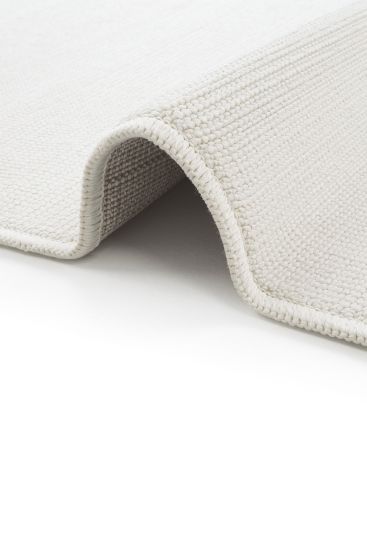 Mizoni85 White Plain Bedroom Rug