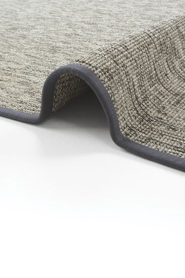 Sisal85 Plain Grey Area Rug