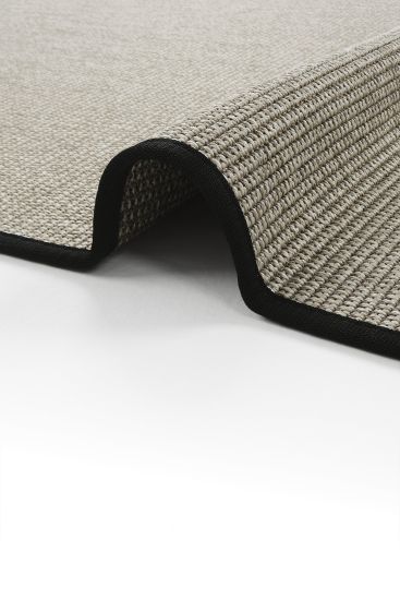 Sisal85 Modern Plain Grey Living Room Rug
