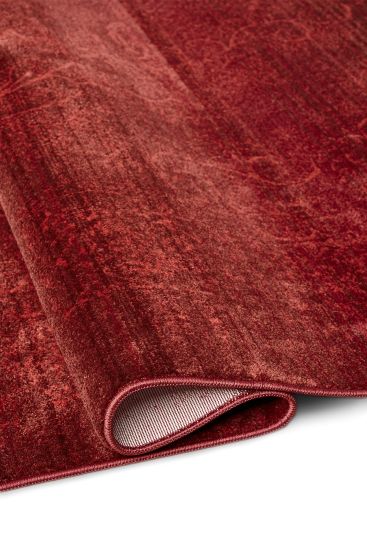 Emirgan85 Red Patterned Area Rug