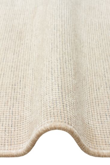 Azelia85 Cream Plain Bedroom Rug