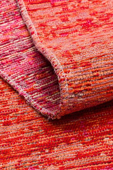 Santorini85 Red Cream Abstract Indoor Rug