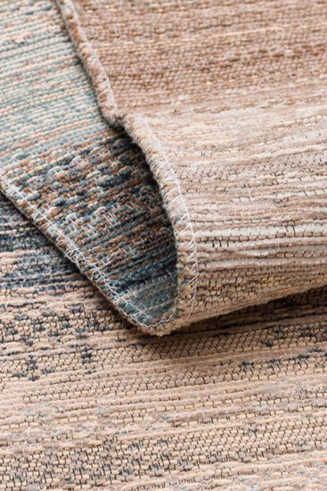 Santorini85 Grey Beige Plain Abstract Living Room Rug