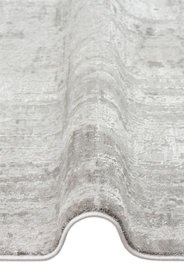 Peace85 Grey Modern Abstract Living Room Rug