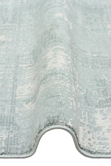 Peace85 Green Grey Abstract Area Rug