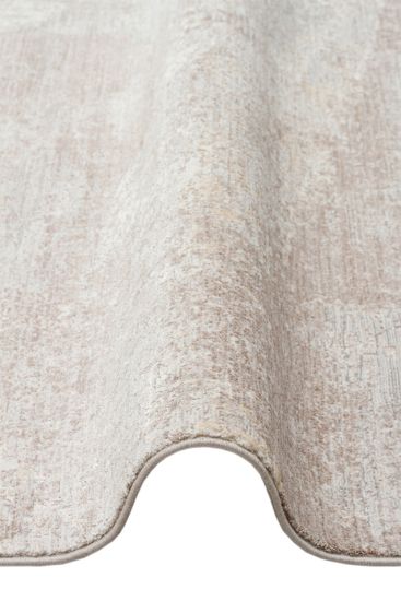Leona85 Beige Cream Modern Abstract Area Rug