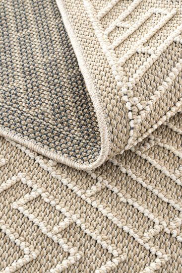 Elit85 Beige Patterned Indoor Rug