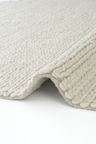Elegance85 White Patterned Area Rug
