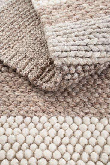 Elegance85 Beige Cream Patterned Area Rug